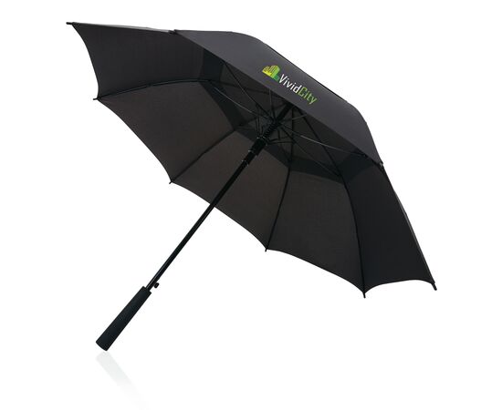 Parapluie tempête 23" Swiss peak AWARE™ Tornado Noir - Swiss Peak P850.471