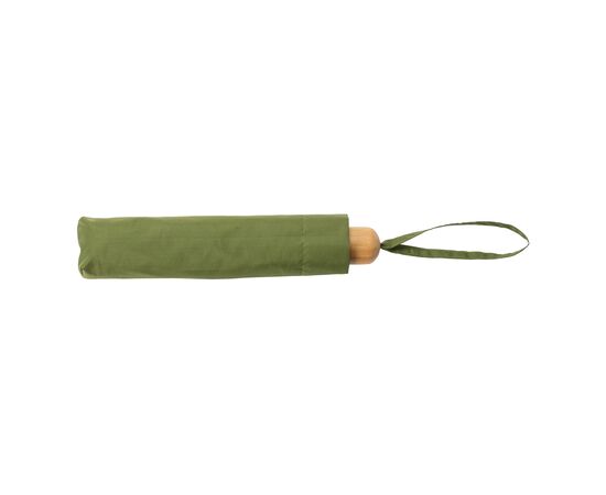 20.5" Impact AWARE™ RPET 190T Pongee bamboo mini umbrella Green - XD Collection P850.577