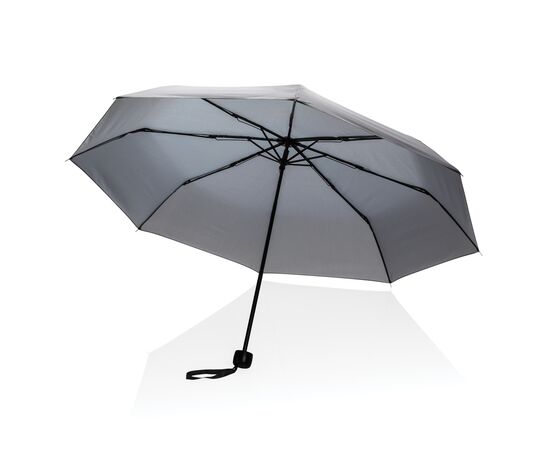 20.5" Impact AWARE™ RPET 190T mini paraplu Antraciet - XD Collection P850.582