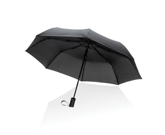 Mini parapluie automatique 21" en rPET 190T Impact AWARE™ Noir - XD Collection P850.591
