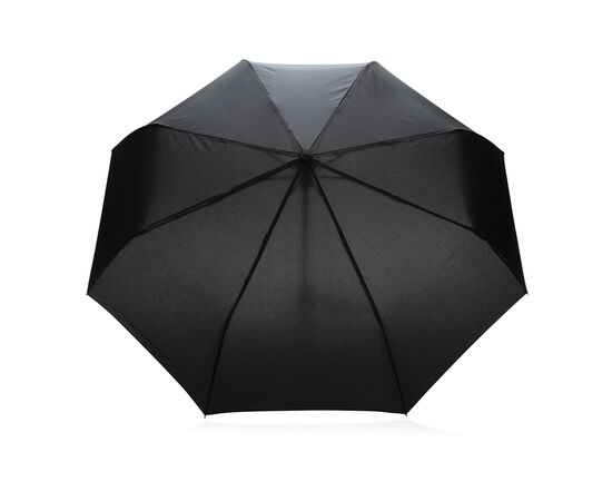 21" Impact AWARE™ RPET 190T auto open/close umbrella Black - XD Collection P850.601