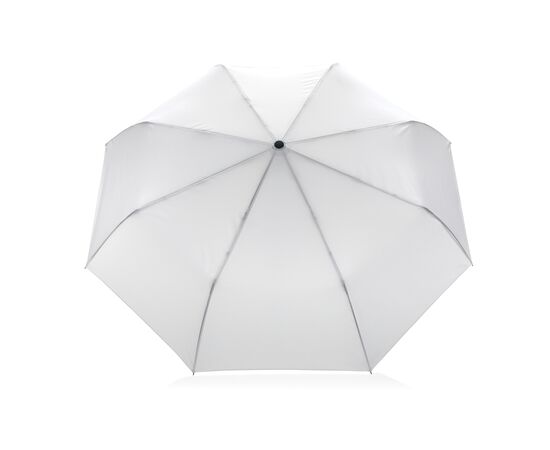 21" Impact AWARE™ RPET 190T auto open/close umbrella White - XD Collection P850.603