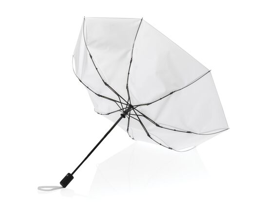 21" Impact AWARE™ RPET 190T auto open/close umbrella White - XD Collection P850.603
