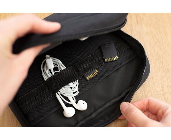 rPEt 300D Polyester Reisetasche Calix Schwarz -  1041605.001