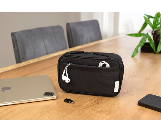 rPEt 300D Polyester Reisetasche Calix Schwarz -  1041605.001