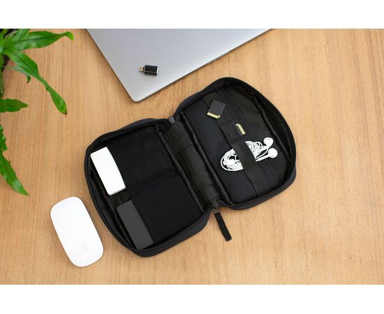rPEt 300D Polyester Reisetasche Calix Schwarz -  1041605.001