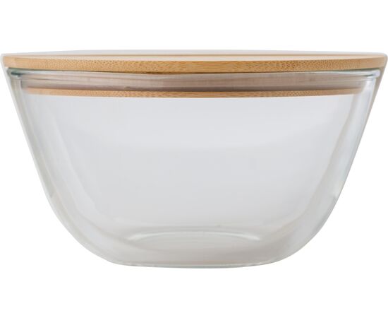 Salatschüssel aus Glas Isabeau Braun -  1042152.011