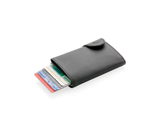 C-Secure RFID Kartenhalter und Geldbörse Schwarz, Silber - C-Secure P850.511
