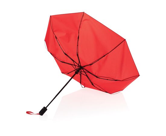 21" Impact AWARE™ RPET 190T auto open/dicht paraplu Rood - XD Collection P850.604