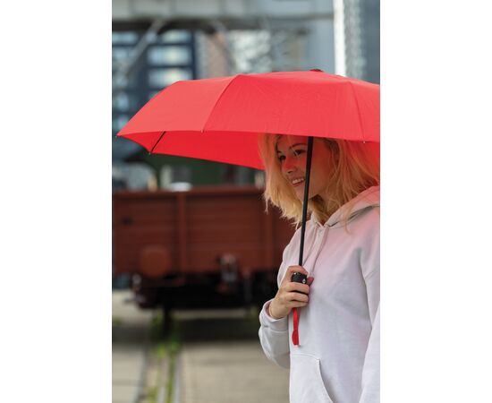 21" Impact AWARE™ RPET 190T auto open/dicht paraplu Rood - XD Collection P850.604