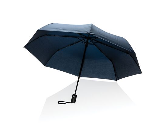 21" Impact AWARE™ RPET 190T auto open/dicht paraplu Donkerblauw - XD Collection P850.605