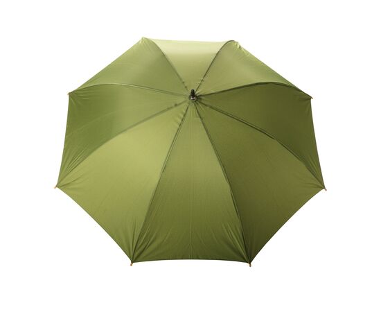 23" Impact AWARE™ RPET 190T auto open bamboo umbrella Green - XD Collection P850.657