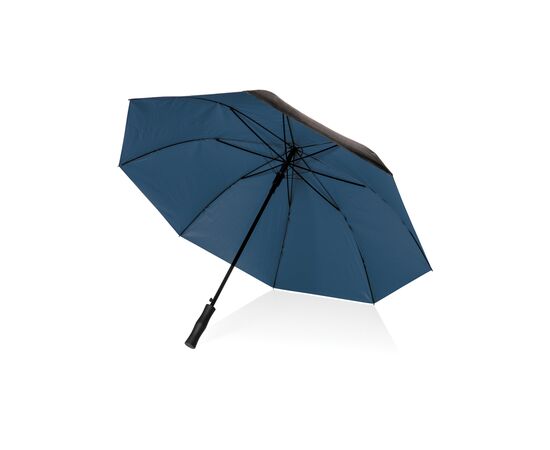 27" Impact AWARE™ RPET 190T bi color auto open paraplu Blauw - XD Collection P850.675