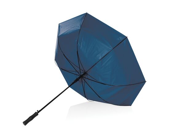 27" Impact AWARE™ RPET 190T bi color auto open paraplu Blauw - XD Collection P850.675