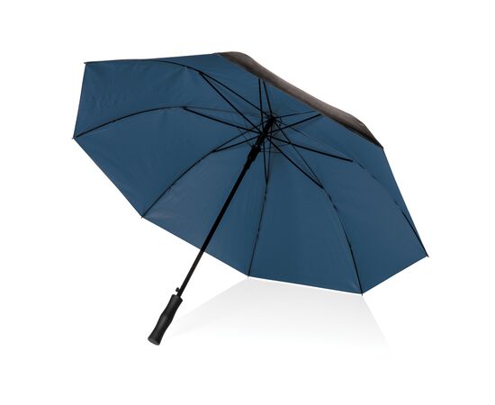 27" Impact AWARE™ RPET 190T bi color auto open paraplu Blauw - XD Collection P850.675