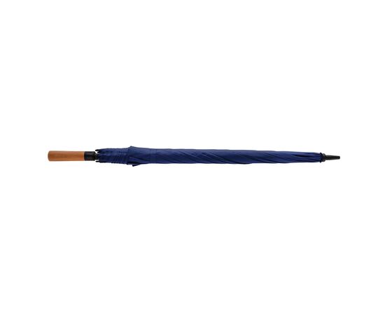 Tony Aware™ RPET 30" Schirm mit auto. Öffnung & Akaziengriff Dunkelblau - XD Collection P850.7225