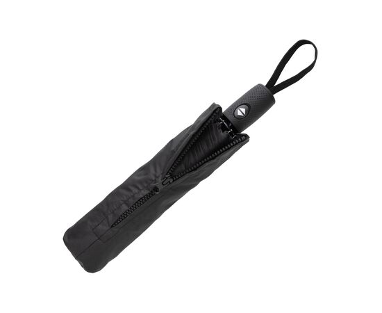 Swiss Peak Vito Aware™ RPET 21 inch auto open/close paraplu Zwart - Swiss Peak P850.7301