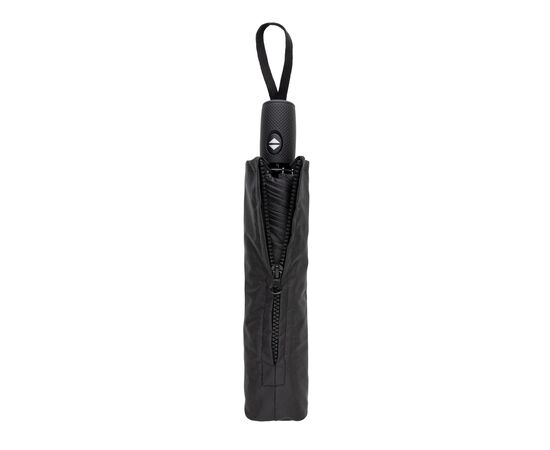 Swiss Peak Vito Aware™ RPET 21 inch auto open/close paraplu Zwart - Swiss Peak P850.7301