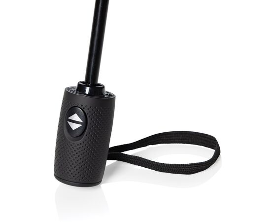 Swiss Peak Vito Aware™ RPET 21 inch auto open/close paraplu Zwart - Swiss Peak P850.7301