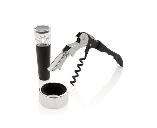 Set sommelier 3pcs Vino Argent - XD Collection P911.072