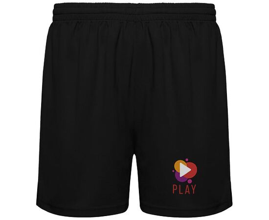 Short de sport Player pour enfant Noir - Roly K04533OM