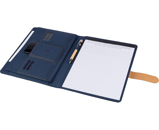 rPET opvouwbare map A4 Sven Blauw -  1097176.005