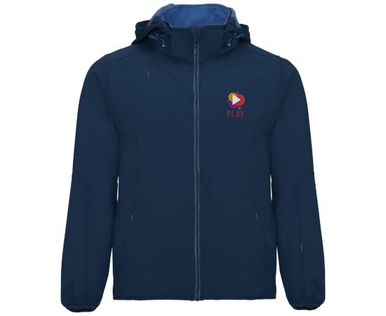 Siberia unisex softshell jack Navy blue - Roly R64281R1