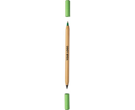 Crayon et stylo en bambou Wolfgang Noir -  1097472.001.Blauwschrijvend