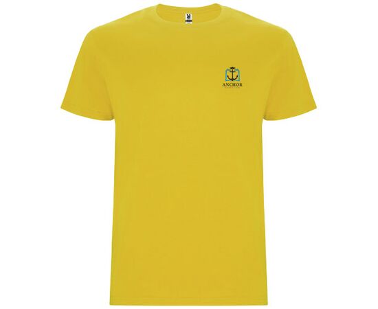 Stafford short sleeve kids t-shirt Yellow - Roly K66811BC