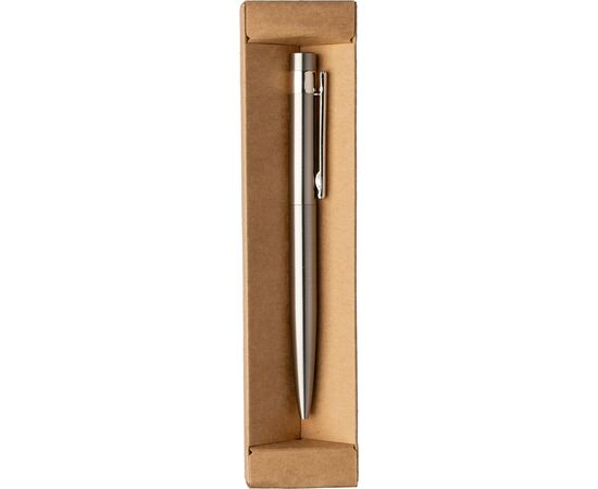 Recycled stainless steel twist ballpen Hannelore Silver -  1103696.032.Blauwschrijvend