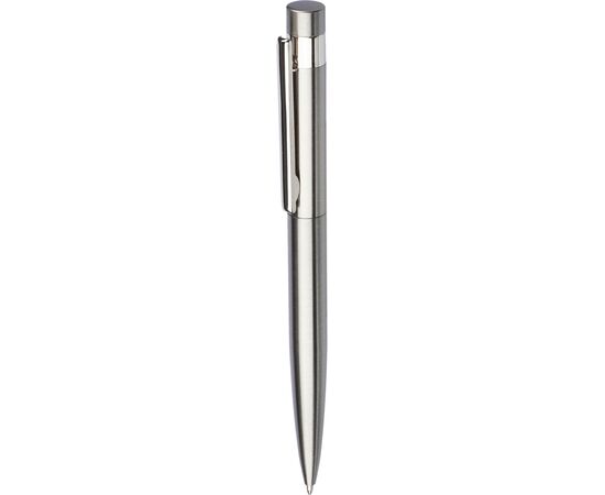 Recycled stainless steel twist ballpen Hannelore Silver -  1103696.032.Blauwschrijvend