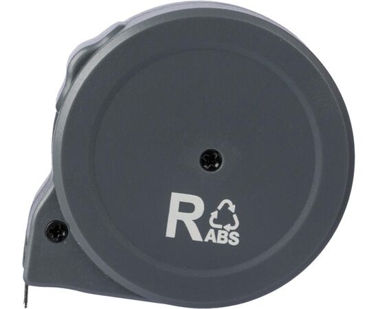 Gerecycled ABS meetlint (3 meter) Ute Grijs -  1105802.003