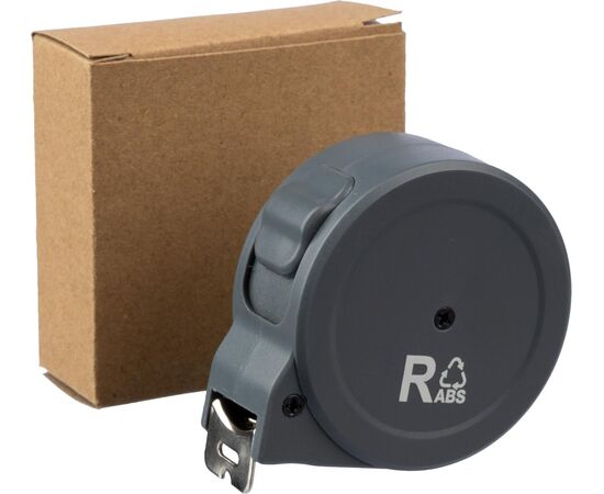 Gerecycled ABS meetlint (3 meter) Ute Grijs -  1105802.003