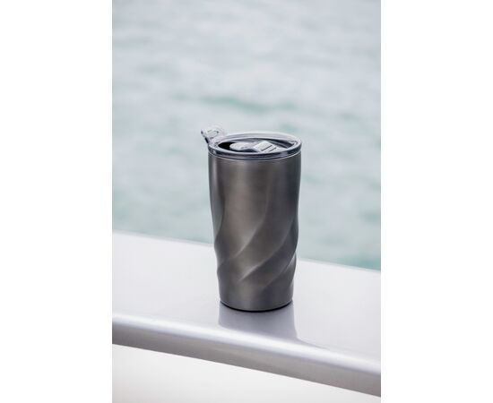 BrandCharger Vortex Calix reisbeker Gun metal -  1163674.411