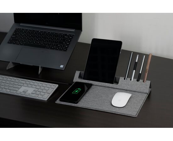 BrandCharger Evopad Charge draadloze oplader Grijs -  1163686.003