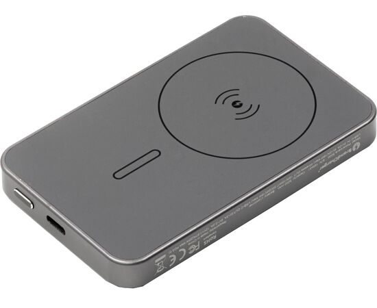 BrandCharger Powerwave 5000 kabellose Powerbank Gun metal -  1163683.411