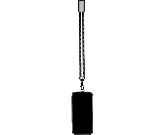 BrandCharger Lany Wristband Charge oplaadkabel Gun metal -  1163688.411