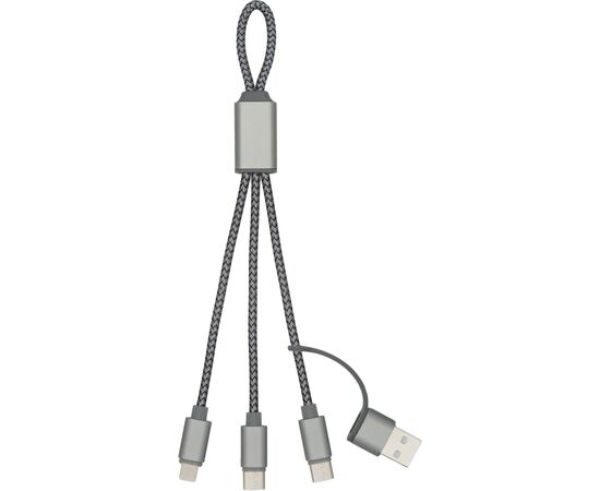 BrandCharger Trident 2 charging cable Gun metal -  1163690.411