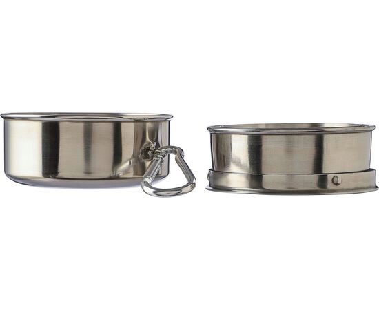 Roestvrijstalen opvouwbare beker Annette Zilver -  1171288.032