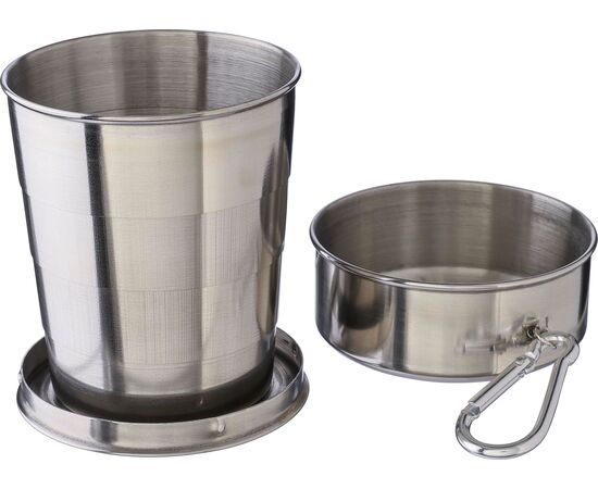Roestvrijstalen opvouwbare beker Annette Zilver -  1171288.032
