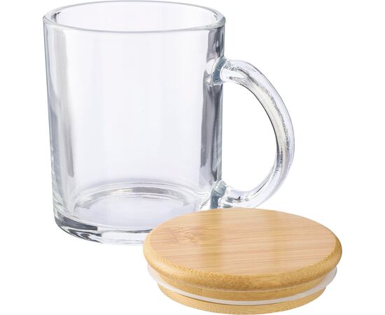 Gerecycled glazen drinkbeker 300 ml Ashley Neutraal -  1171291.021