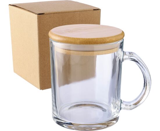 Gerecycled glazen drinkbeker 300 ml Ashley Neutraal -  1171291.021