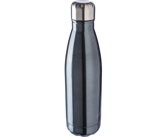 Einwandiger Edelstahlflasche aus recyceltem Stahl 650 ml Cliff Schwarz -  1171299.001