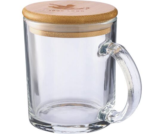 Gerecycled glazen drinkbeker 300 ml Ashley Neutraal -  1171291.021