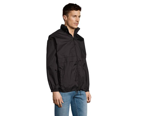SURF Unisex Windbreaker Noir -  S32000-BK-L SURF Unisex Windbreaker Noir -  S32000-BK-L