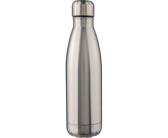 Recycled stainless steel double-walled flask 500 ml Clifford Gun metal -  1171300.411