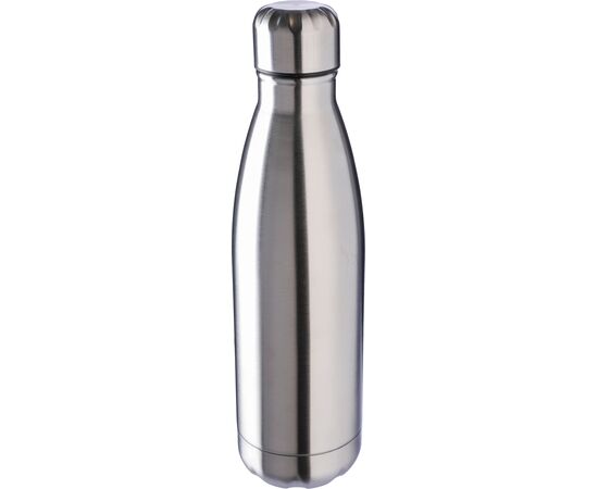 Recycled stainless steel double-walled flask 500 ml Clifford Black -  1171300.001
