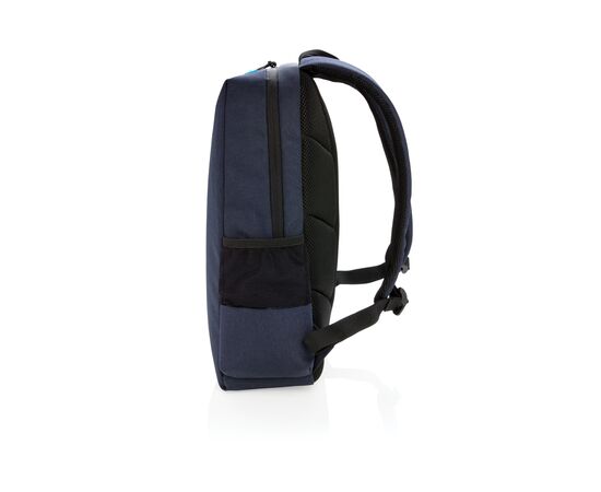 Lima 15,6" RFID & USB Laptop-Rucksack, PVC-frei Navy blau, Blau - XD Xclusive P762.405