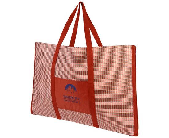 Bonbini faltbare Strandtasche und Matte Rot - Unbranded 10055401