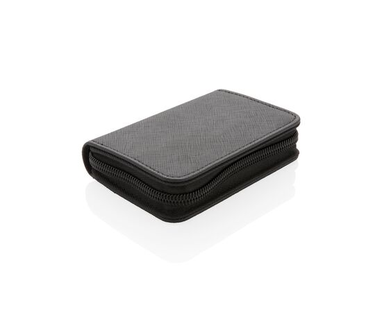 Swiss Peak secure RFID modern cardholder Black - Swiss Peak P820.481
